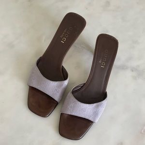 Authentic Gucci Lavender Kitten Heels | Size 7